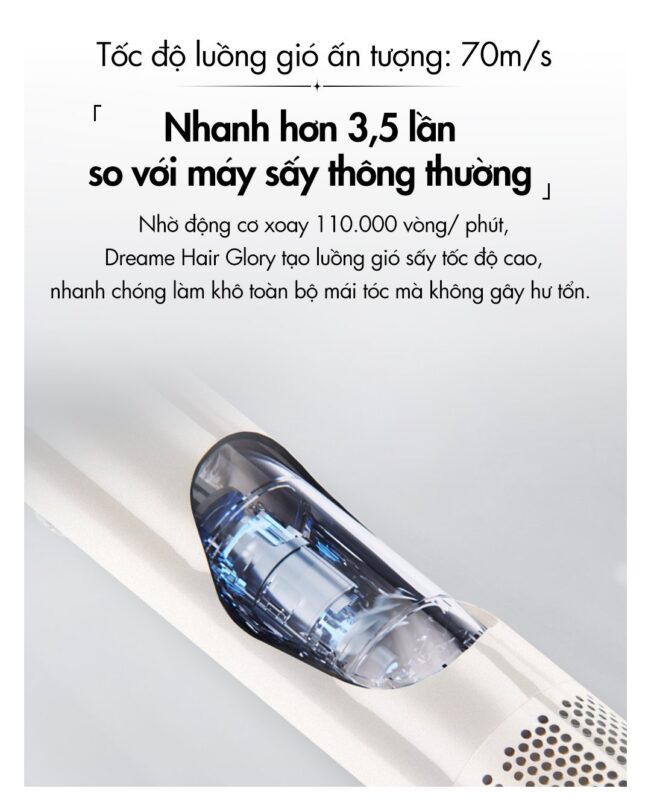 Tinh chất dưỡng tóc máy sấy tóc Dreame Glory