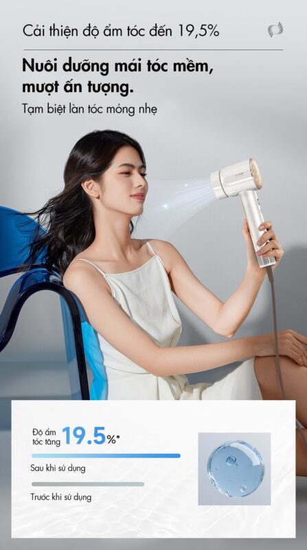 Tinh chất dưỡng tóc máy sấy tóc Dreame Glory