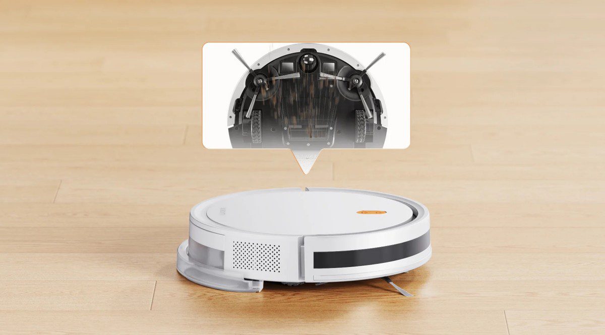 Xiaomi Vacuum E5 Thiết kế đầu hút giúp tránh bị vướng lông