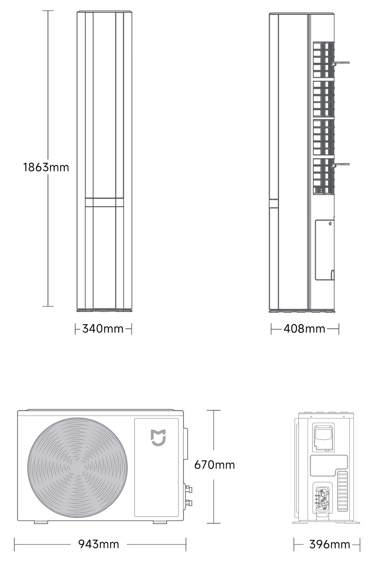 Điều hòa Xiaomi Mijia 72LW - NA11 _ M2A1 6