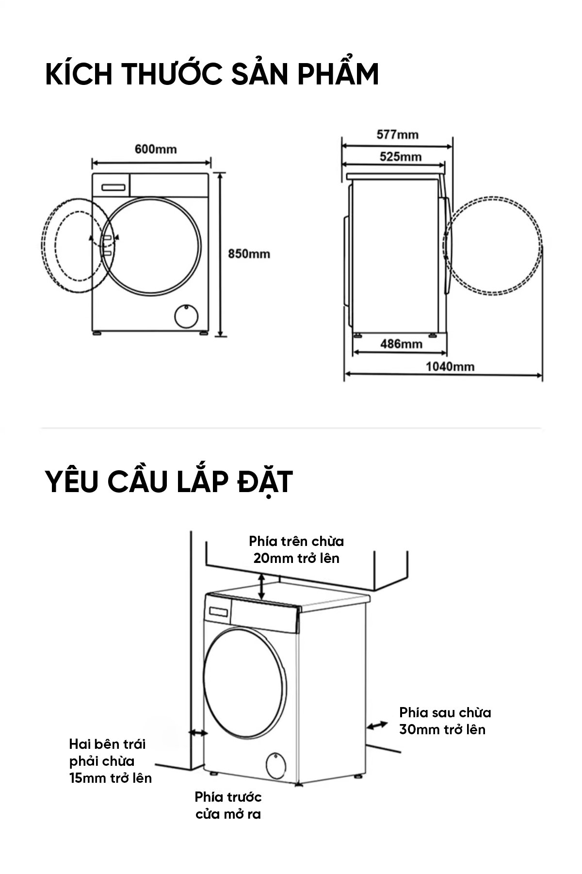 Máy giặt sấy Xiaomi Mijia MJ303, Giặt 12kg, Sấy 9kg