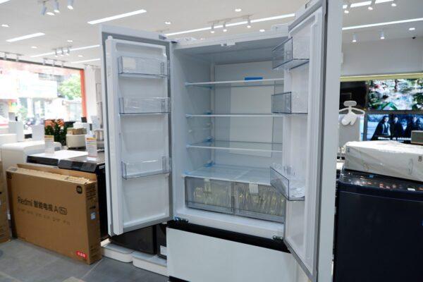 Tủ lạnh kiểu Pháp Xiaomi Mijia 439L thiết kế kiếu Pháp, ngăn chứa siêu lớn