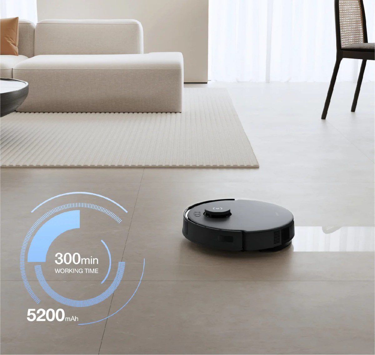 Pin 5200mAh trên Ecovacs Deebot N20 Pro