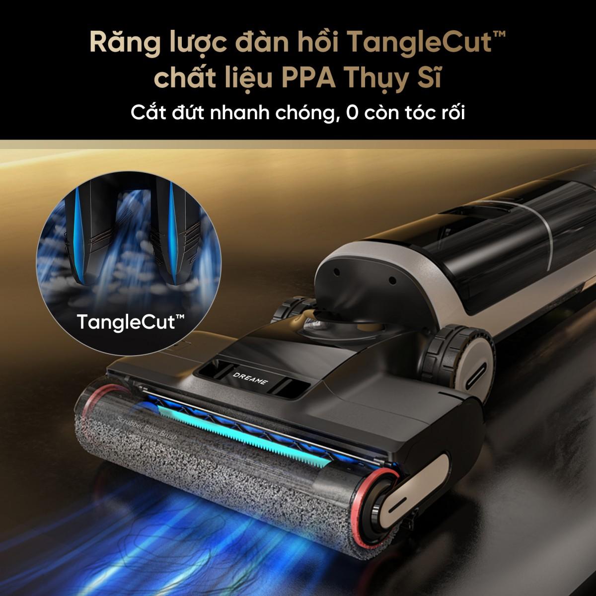 Thiết kế răng lược đàn hồi TangleCut™