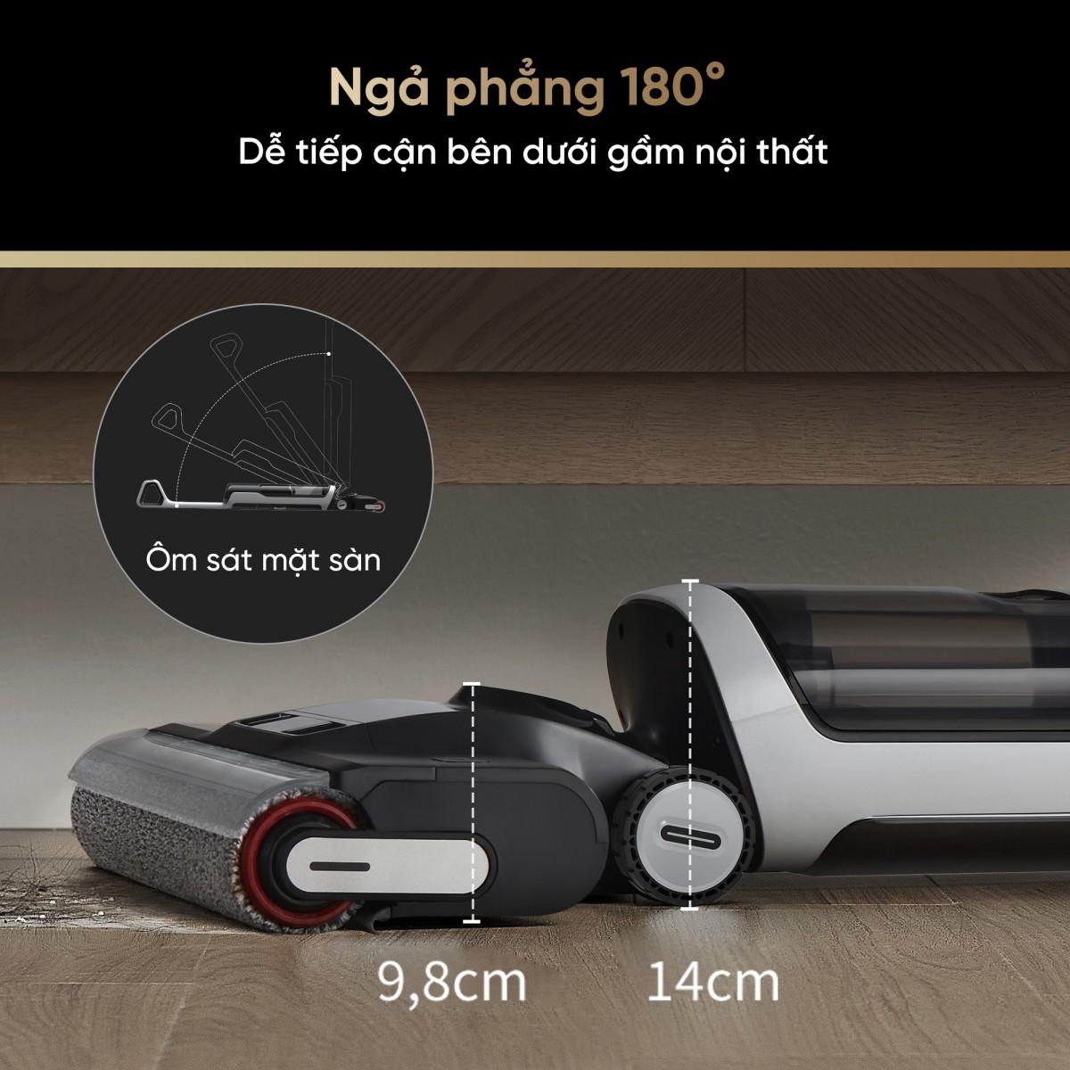 Ngả phẳng 180°
