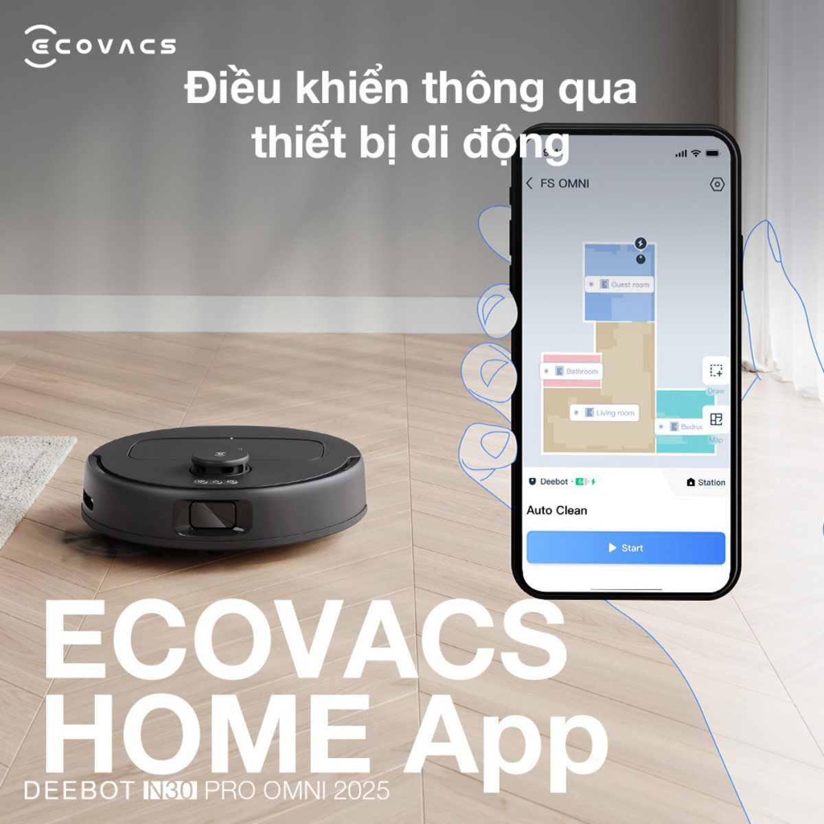 Ecovacs N30 Pro OMNI