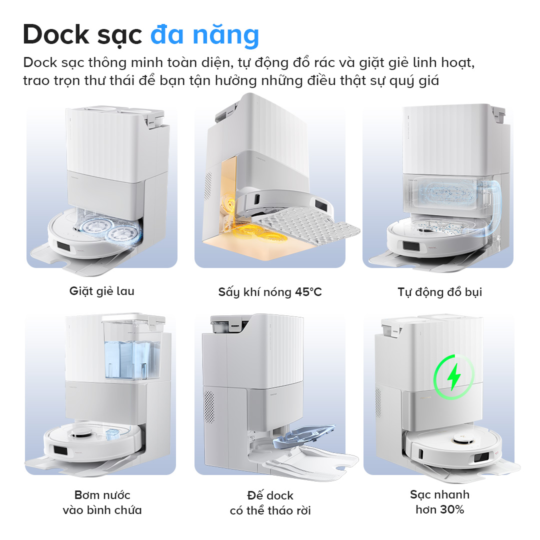Robot hút bụi Roborock Q Revo 5AE【Nhắn tin giảm giá thêm】