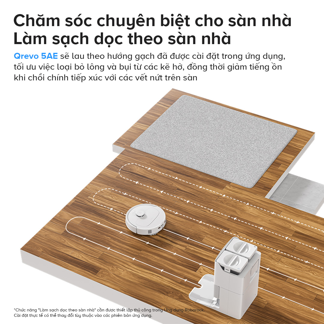 Robot hút bụi Roborock Q Revo 5AE【Nhắn tin giảm giá thêm】