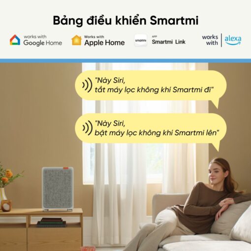 Smartmi E1 máy lọc không khí diện tích 18m² - Hình ảnh 5