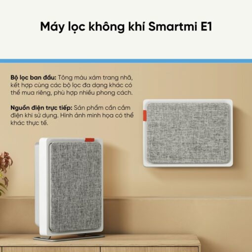 Smartmi E1 máy lọc không khí diện tích 18m² - Hình ảnh 7