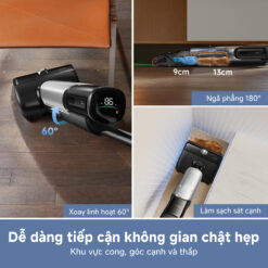 Dreame Mova X4 Pro gập nghiêng 180°