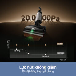 Dreame Mova X4 Pro gập nghiêng 180°