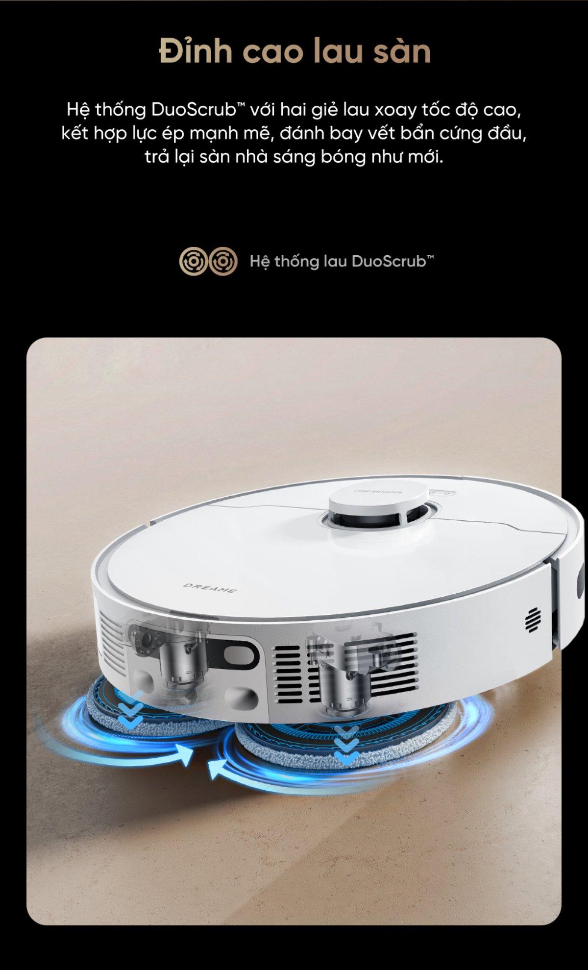 Robot hút bụi Dreame D20 Ultra