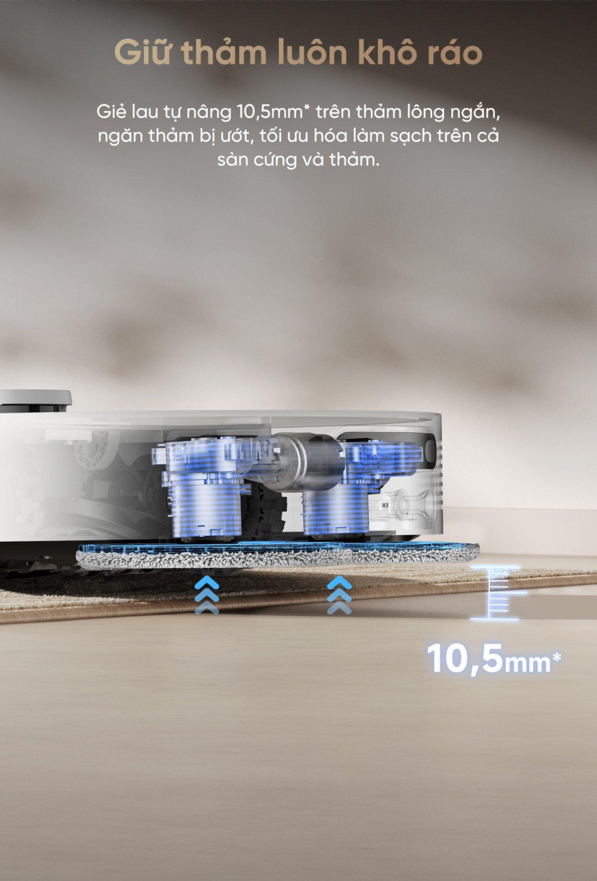 Robot hút bụi Dreame D20 Ultra