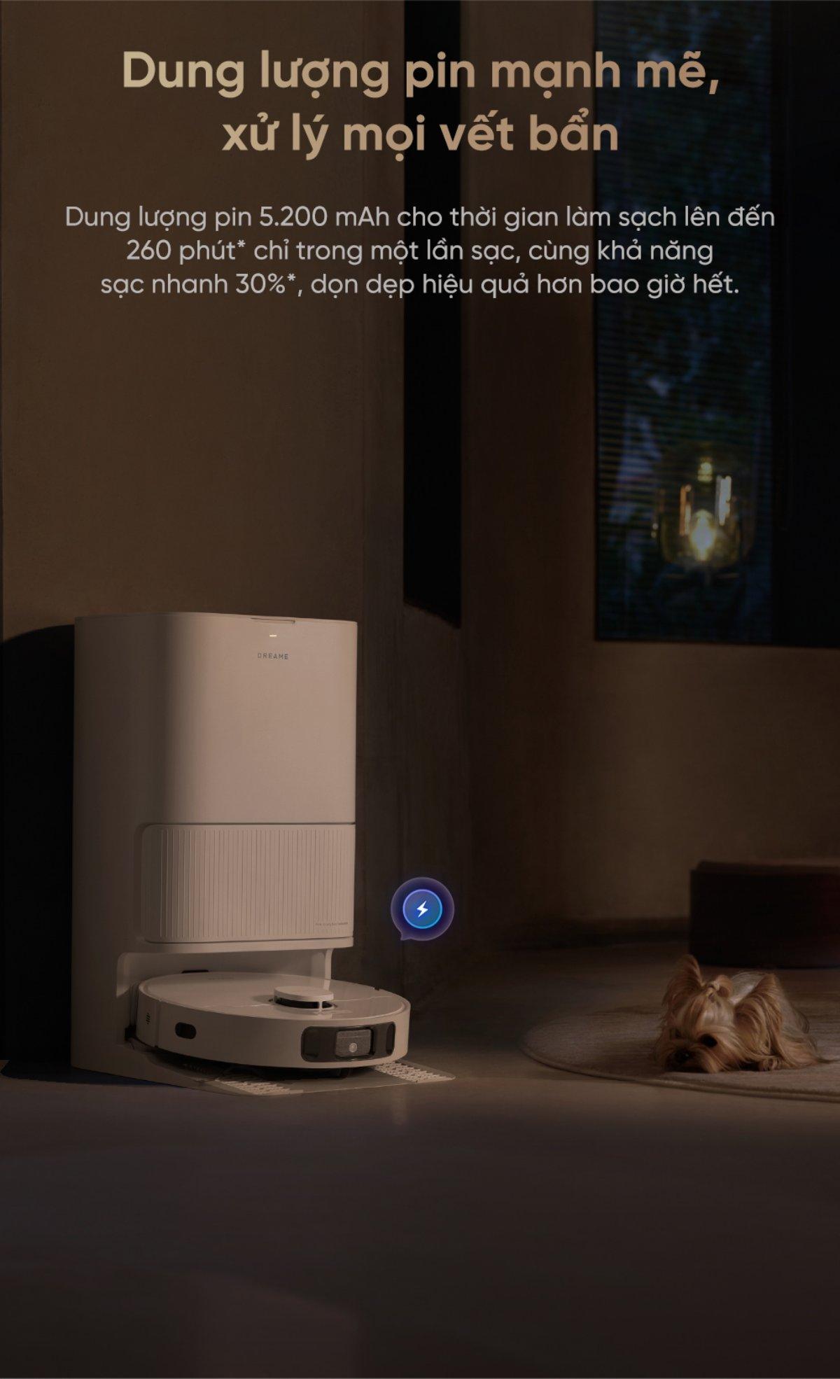 Robot hút bụi Dreame D20 Ultra