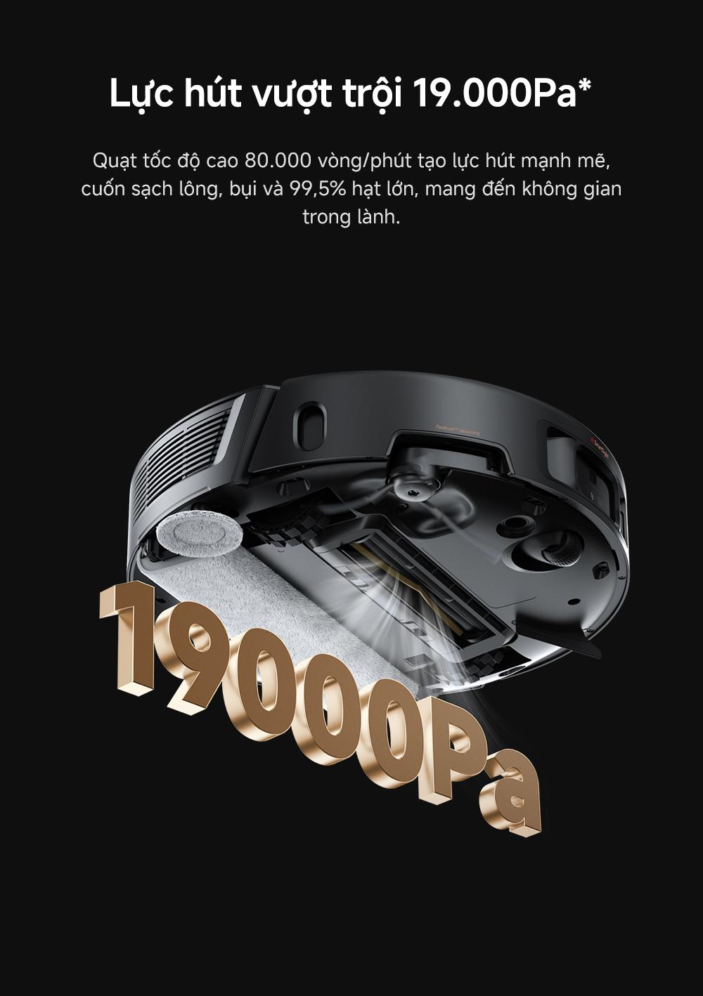 Robot hút bụi Mova Z50 Ultra