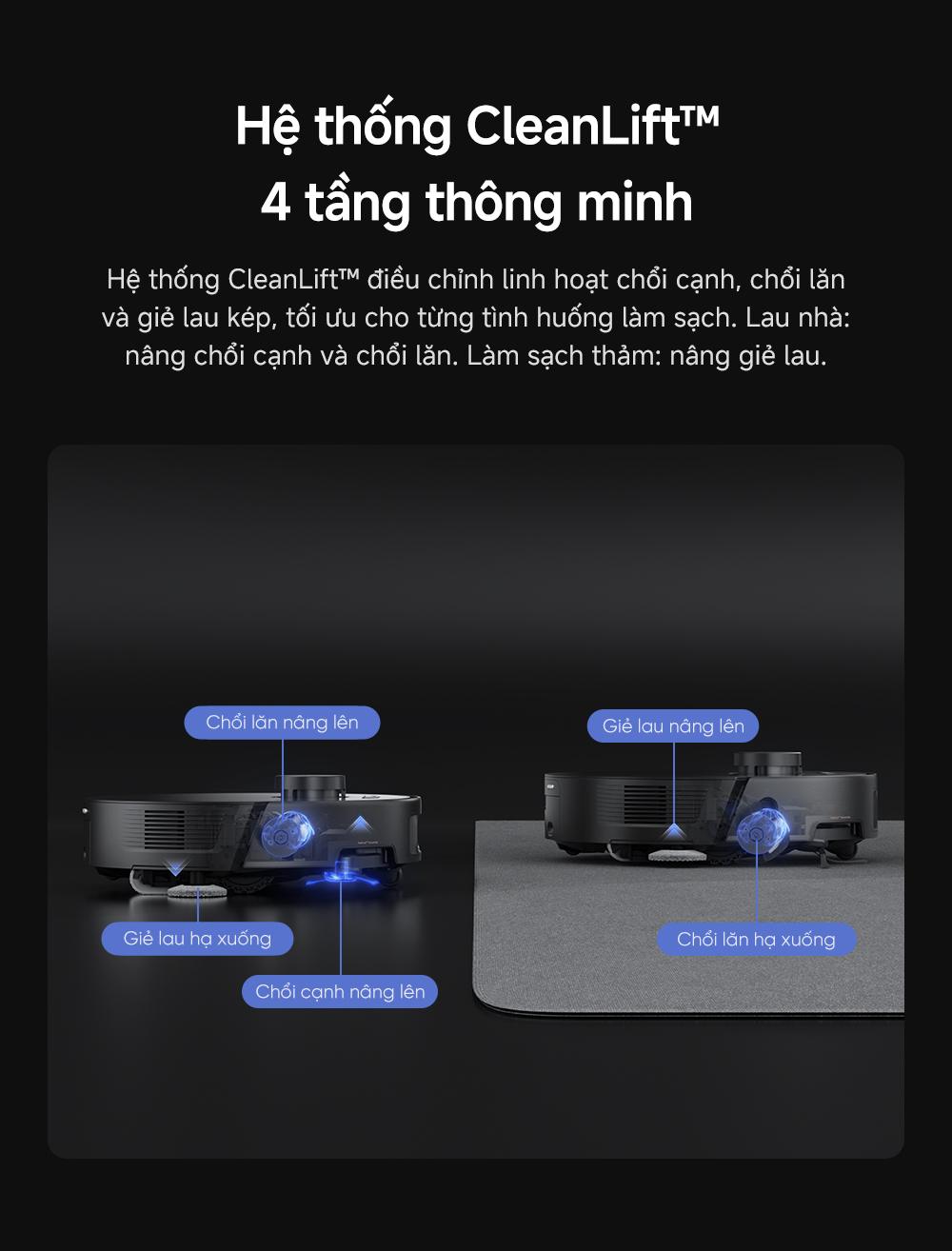 Robot hút bụi Mova Z50 Ultra