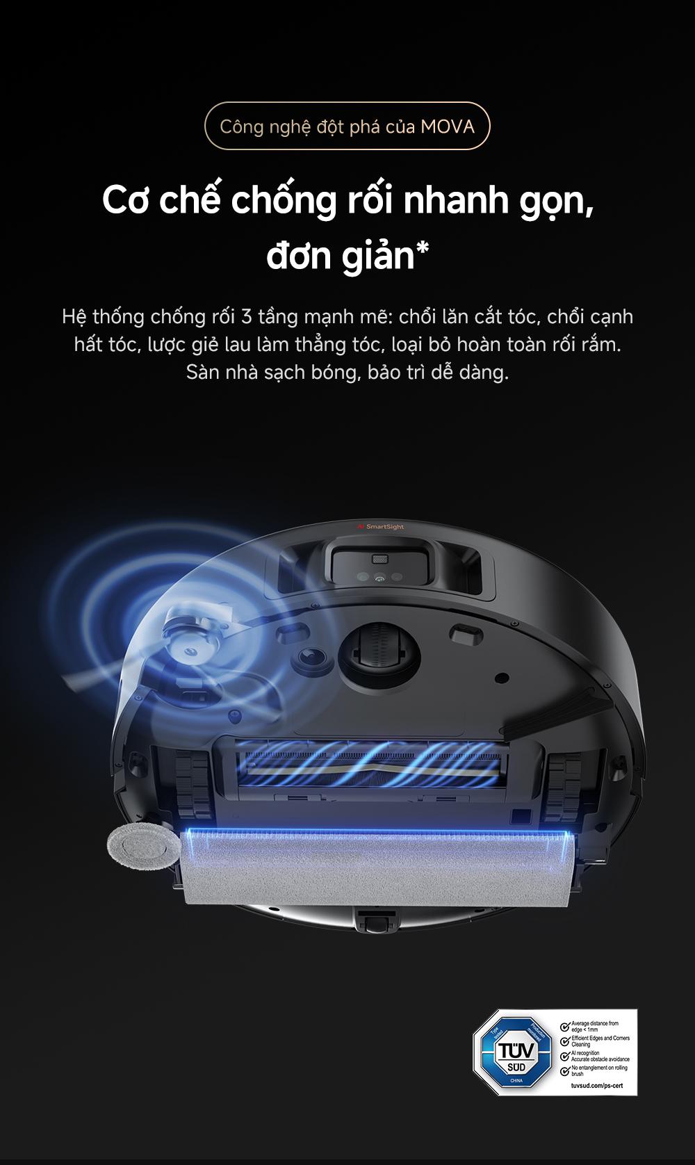 Robot hút bụi Mova Z50 Ultra