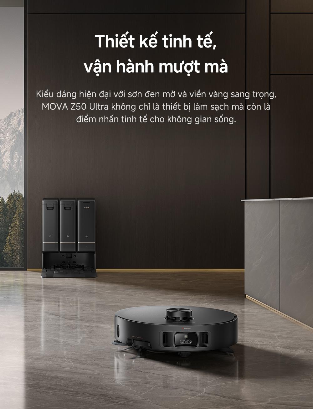 Robot hút bụi Mova Z50 Ultra