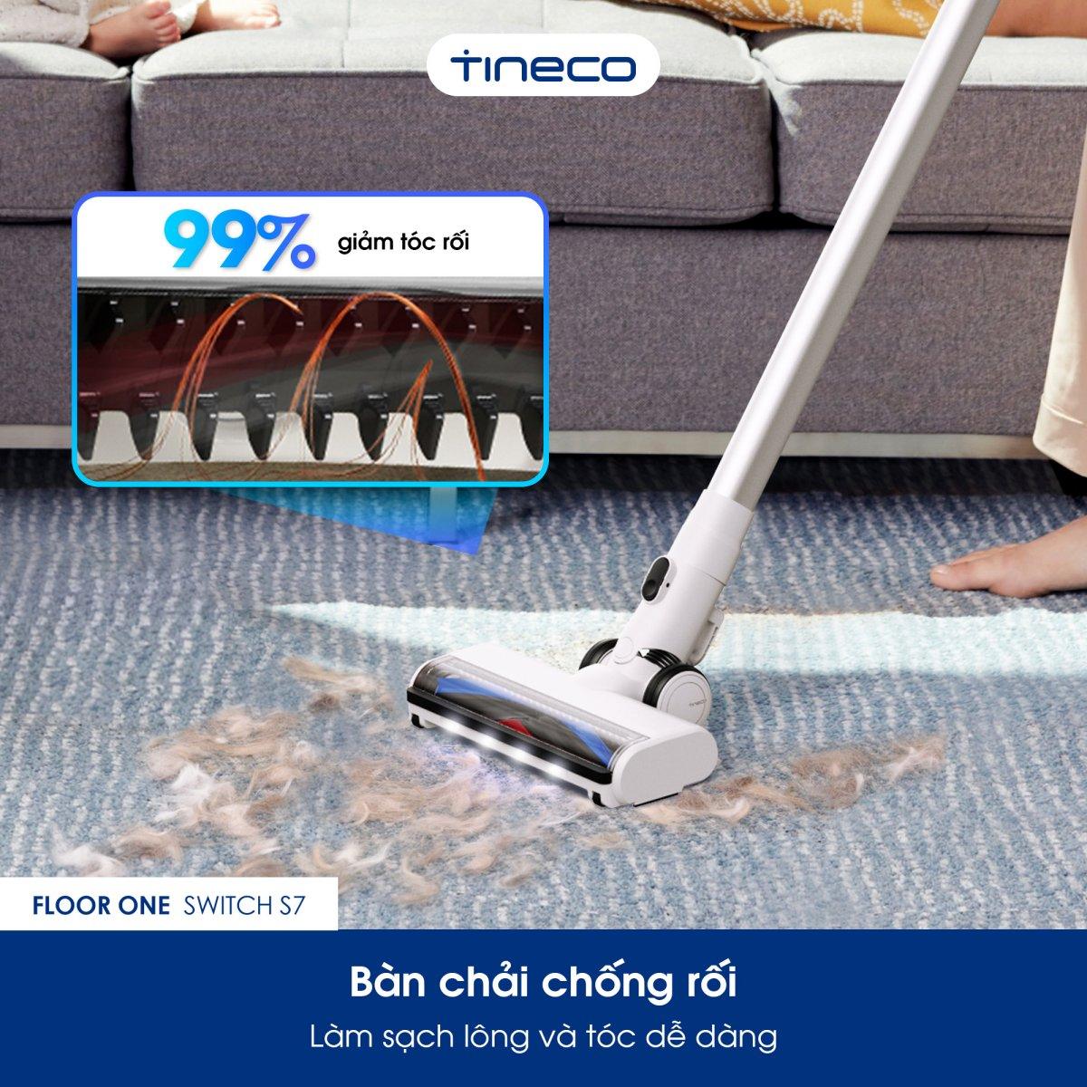Tineco Floor One Switch S7 hút bụi và lau nhà 5 trong 1