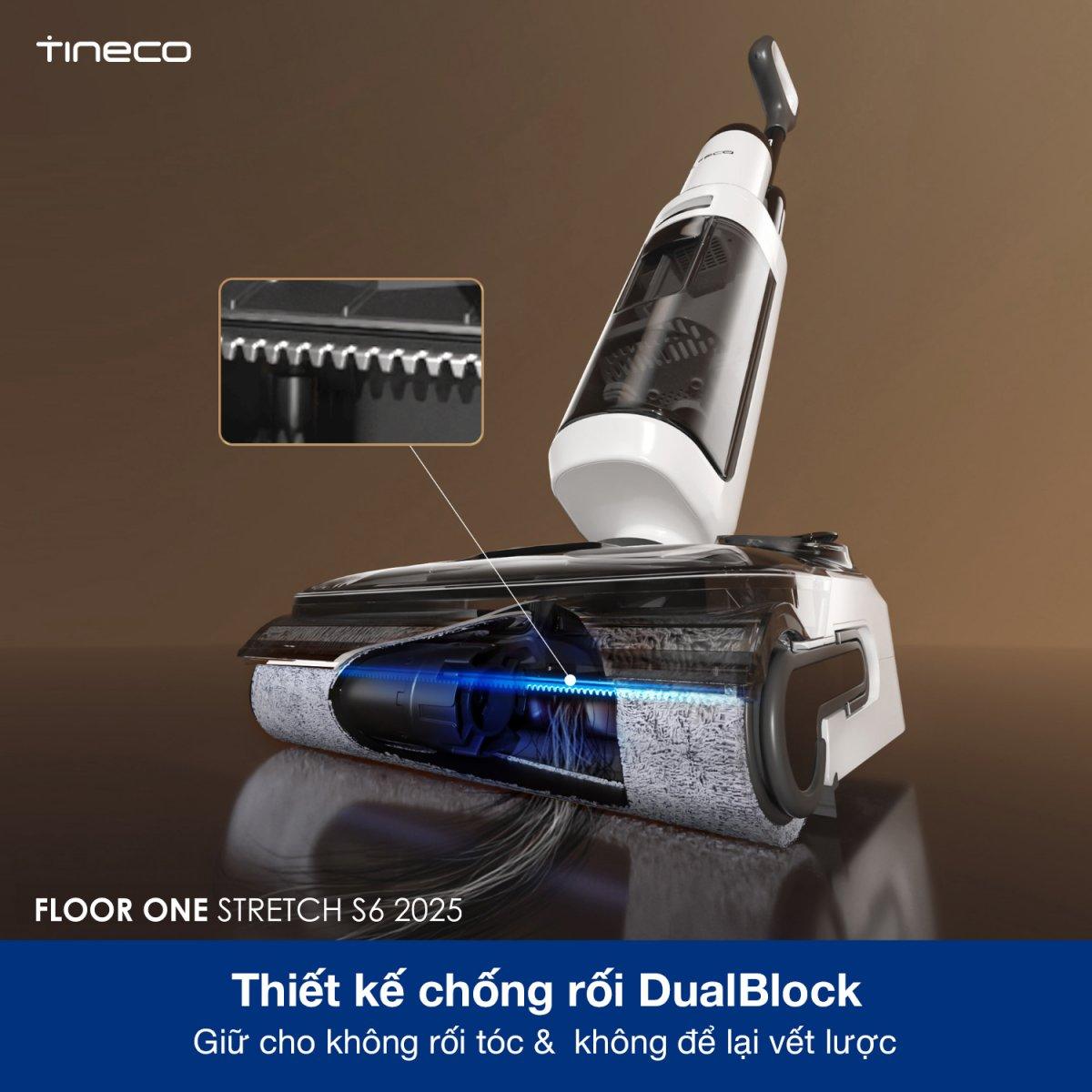 Tineco S6 Stretch【Mới 2025】gập nghiêng 180°