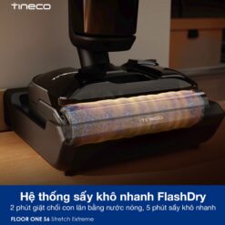Tineco S6 Stretch Extreme gập nghiêng 180°