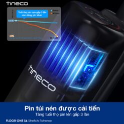Tineco S6 Stretch Extreme gập nghiêng 180°