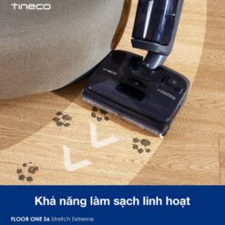 Tineco S6 Stretch Extreme gập nghiêng 180°