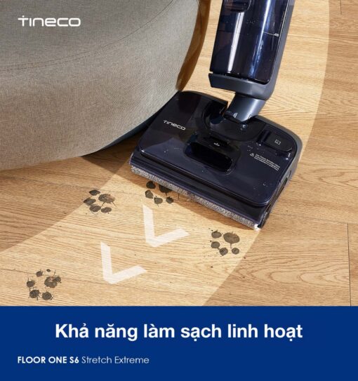 Tineco S6 Stretch Extreme gập nghiêng 180° - Ảnh 5