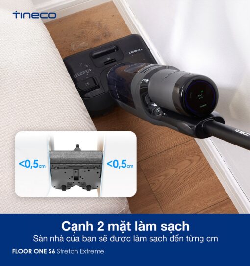 Tineco S6 Stretch Extreme gập nghiêng 180° - Ảnh 4