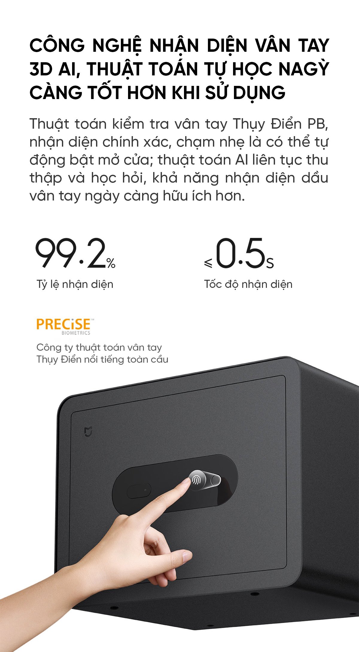 Xiaomi Mijia BGX-5/X1-303 két sắt Xiaomi kết nối App