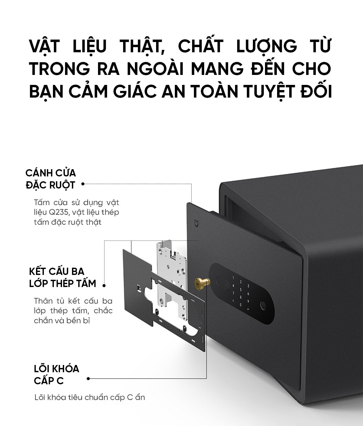 Xiaomi Mijia BGX-5/X1-303 két sắt Xiaomi kết nối App