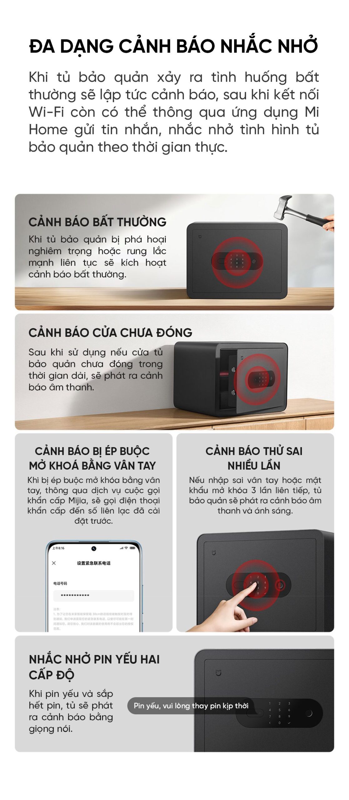 Xiaomi Mijia BGX-5/X1-303 két sắt Xiaomi kết nối App