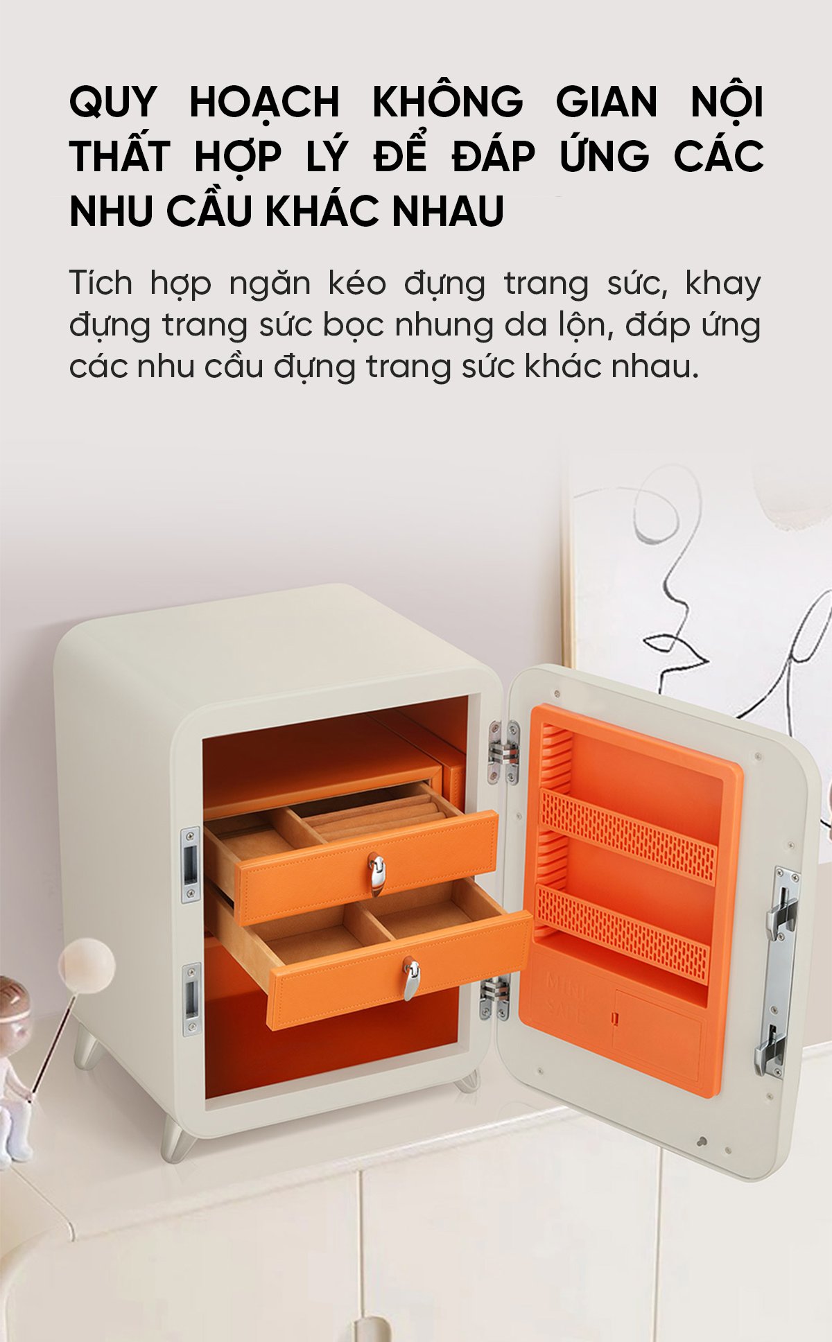 Két sắt Xiaomi thông minh BGX-X1-42FG