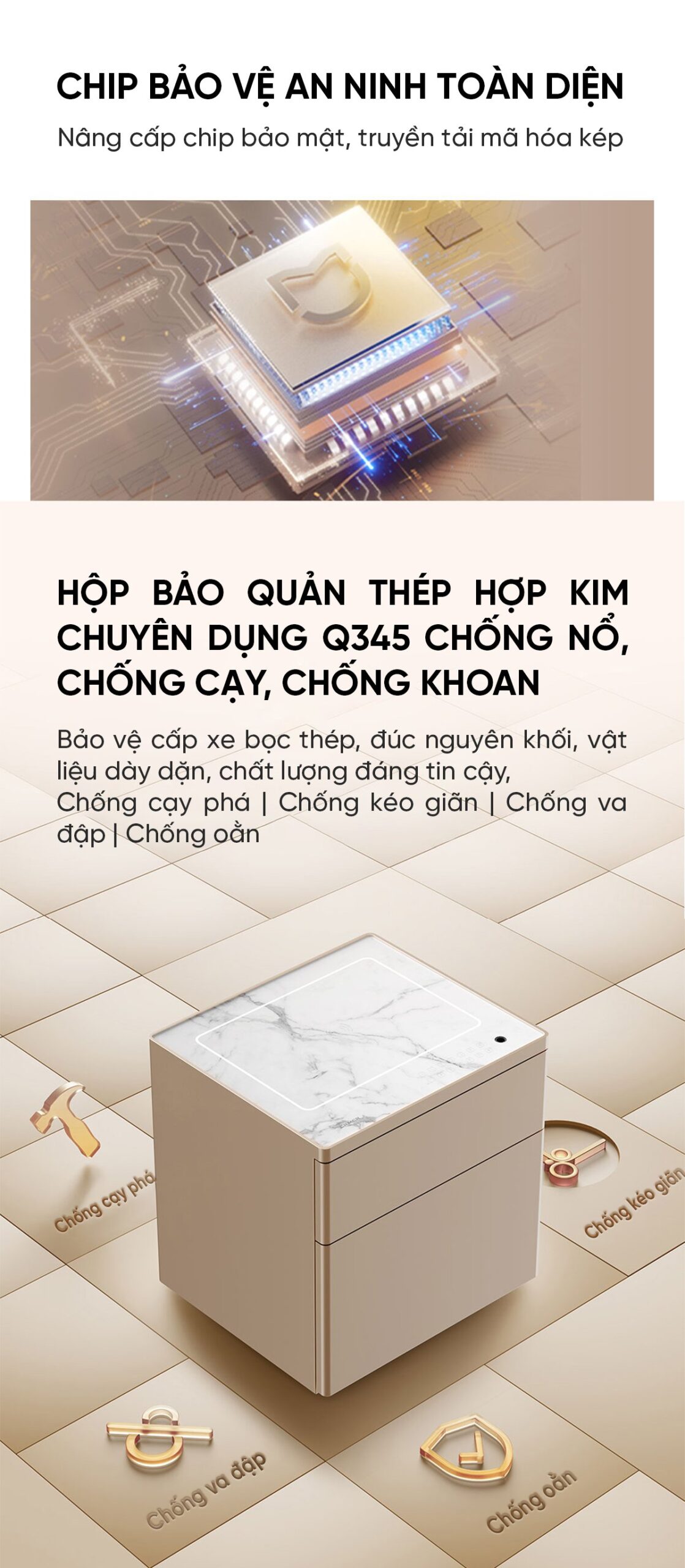 Két sắt Xiaomi thông minh Kawaii CB2207