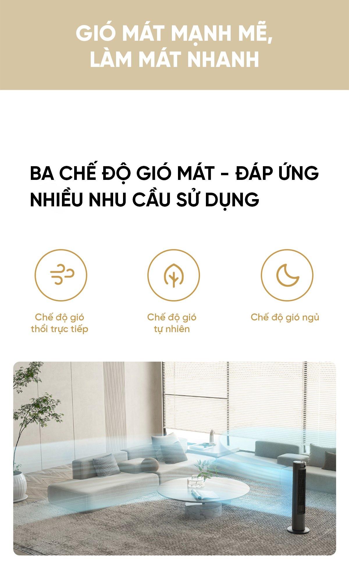 Quạt tháp điều hoà hơi nước Xiaomi BPLNS01DM