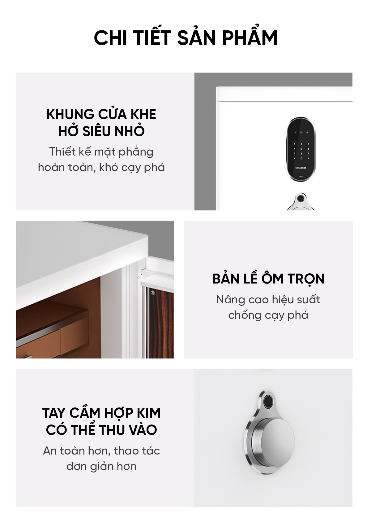 Két sắt Xiaomi thông minh CRMCR