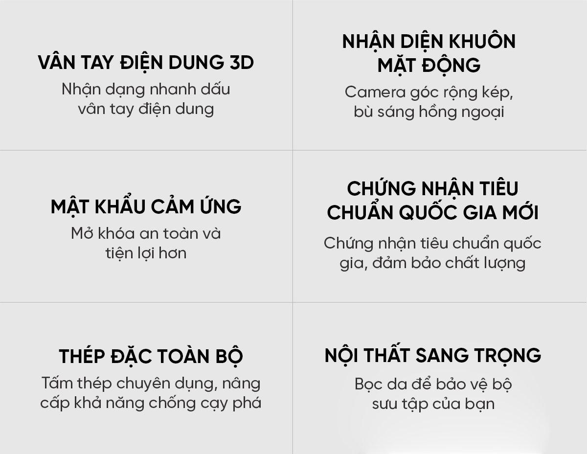 Két sắt Xiaomi thông minh CRMCR