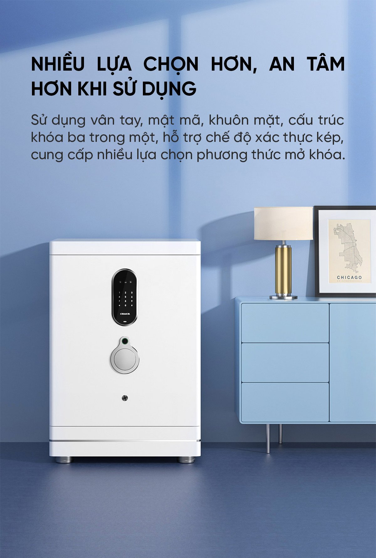 Két sắt Xiaomi thông minh CRMCR