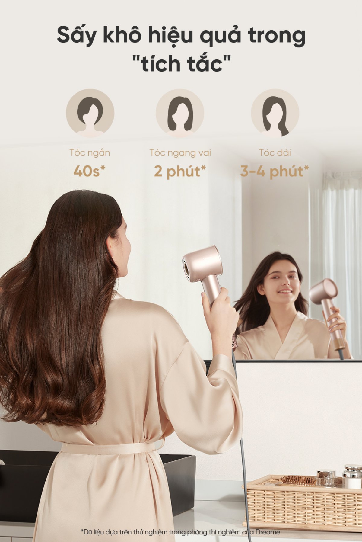 Dreame Hair Glory Pro máy sấy tóc tốc độ cao