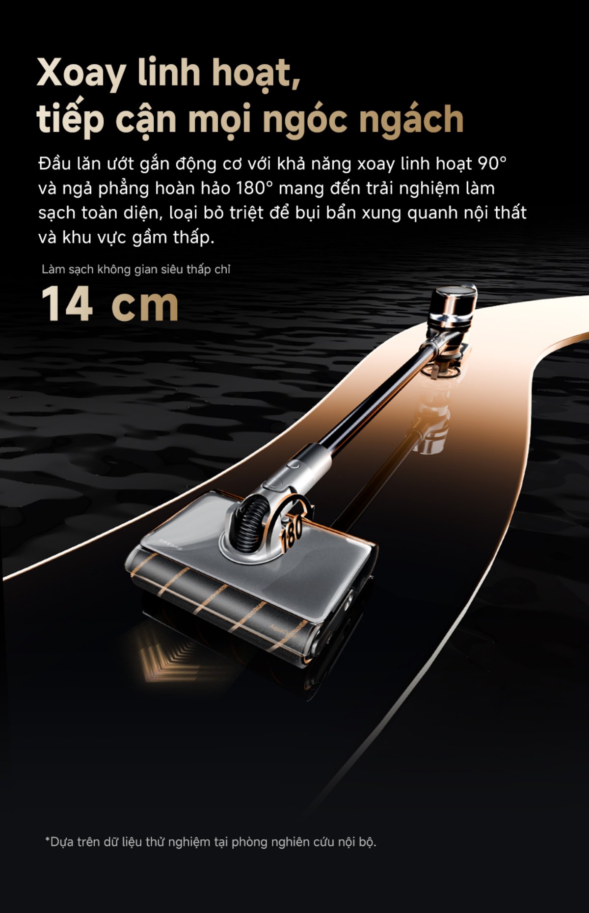 Máy hút bụi cầm tay không dây Dreame V18S Aqua