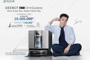 Robot hút bụi Ecovacs X11 OmniCyclone