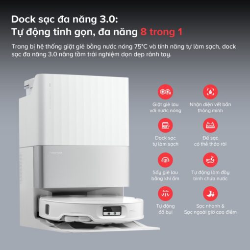 Robot hút bụi Roborock Qrevo EdgeT【Mới 2025】 - Hình ảnh 16
