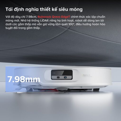 Robot hút bụi Roborock Qrevo EdgeT【Mới 2025】 - Hình ảnh 5