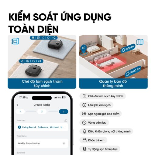 Robot hút bụi Eufy E25 - Hình ảnh 3