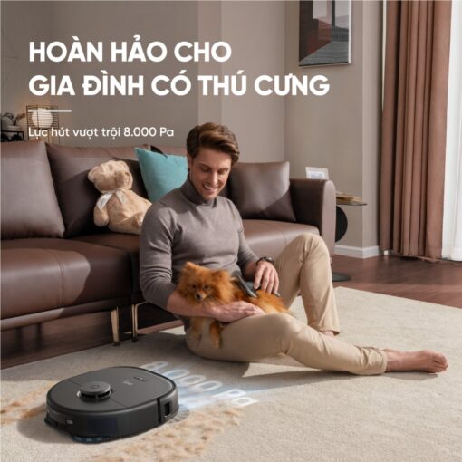 Robot hút bụi Eufy X10 Pro Omni - Hình ảnh 3