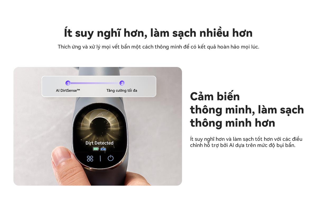 Narwal S20 Pro gập nghiêng 180°
