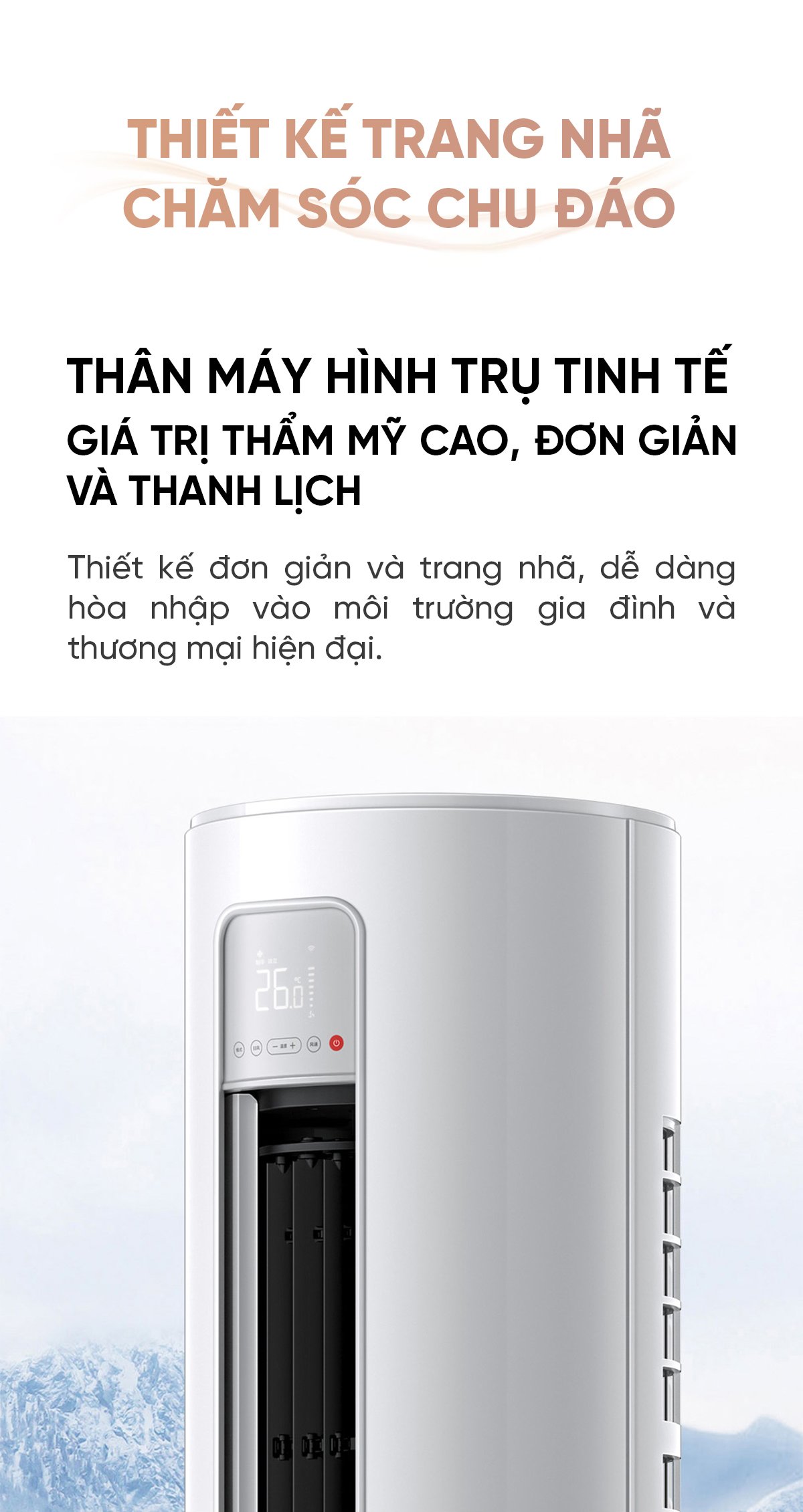Điều hòa cây Xiaomi Mijia KFR-120LW/N1A3 5HP 2 chiều