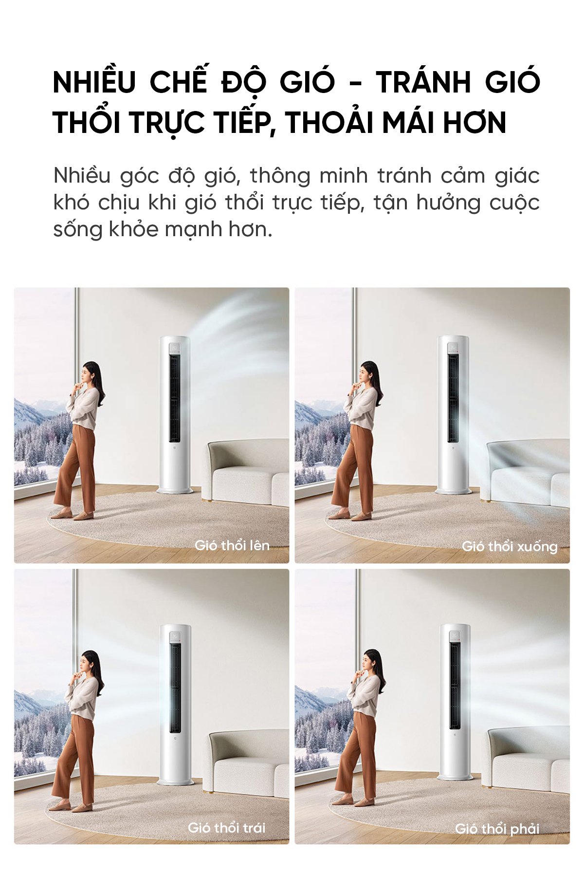 Điều hòa cây Xiaomi Mijia KFR-120LW/N1A3 5HP 2 chiều