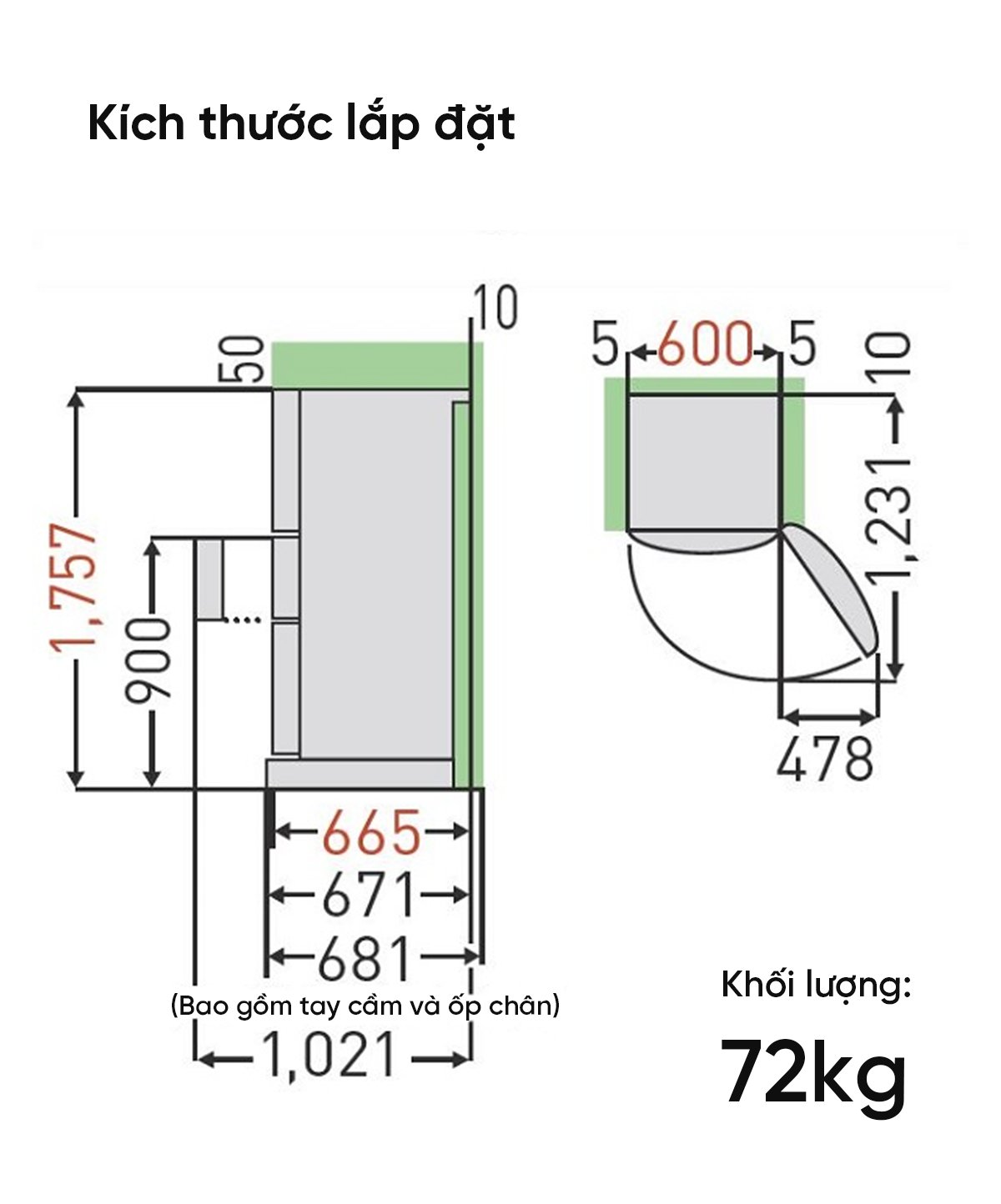 Tủ lạnh Toshiba GR-W36SC 356L
